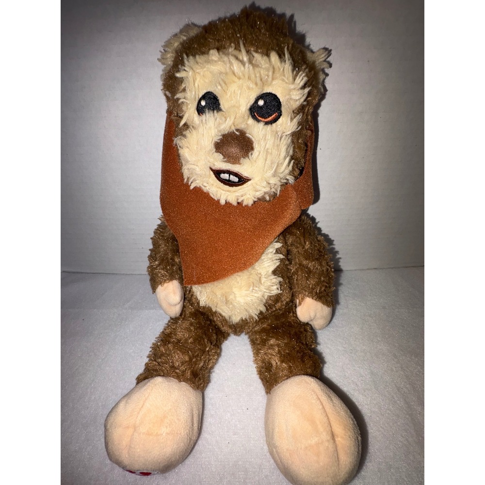 Build A-Bear Star Wars Wicket the Ewok Plush Stuffed Animal Brown 12 Inch Toy - Picture 2 of 9